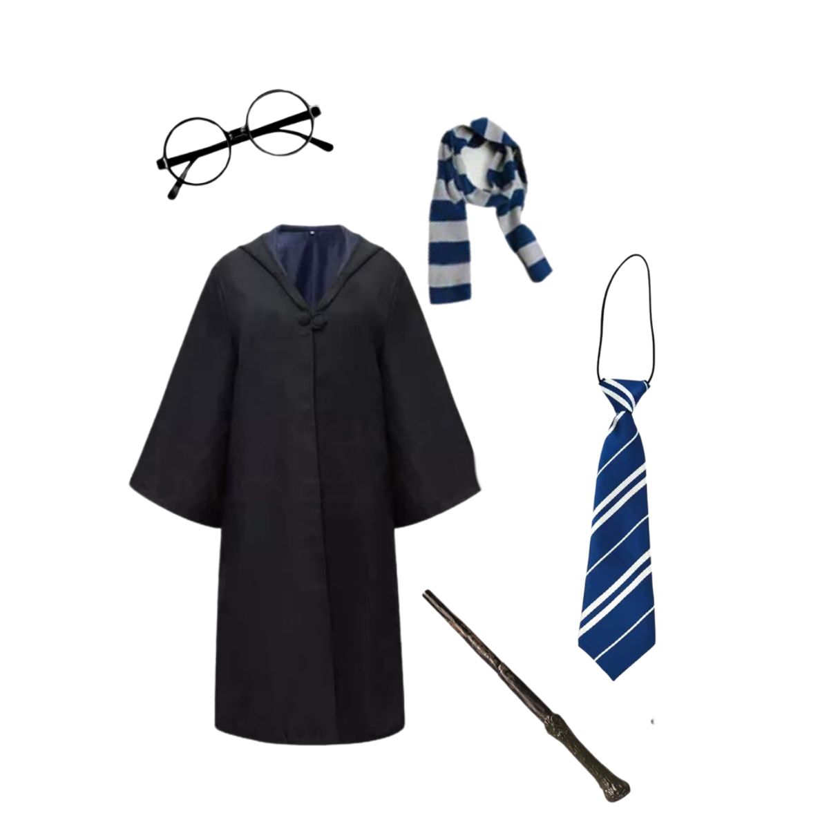TODODISFRACESCHILE - Aprendiz de mago Disfraz Cosplay Niños