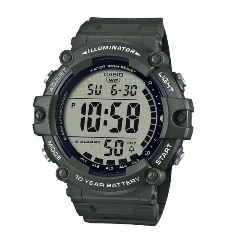 CASIO - RELOJ CASIO AE1500WHX-3AV HOMBRE DEPORTIVO ILUMINATOR