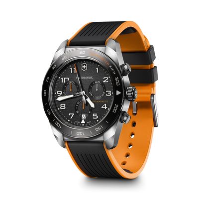 Imagen 2 del producto Reloj Swiss Army Chrono Correa de Caucho NegroNaranjo
