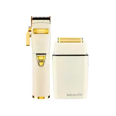BABYLISS PRO - Barber Combo Babylisspro Clipper Y Shaver Blanco