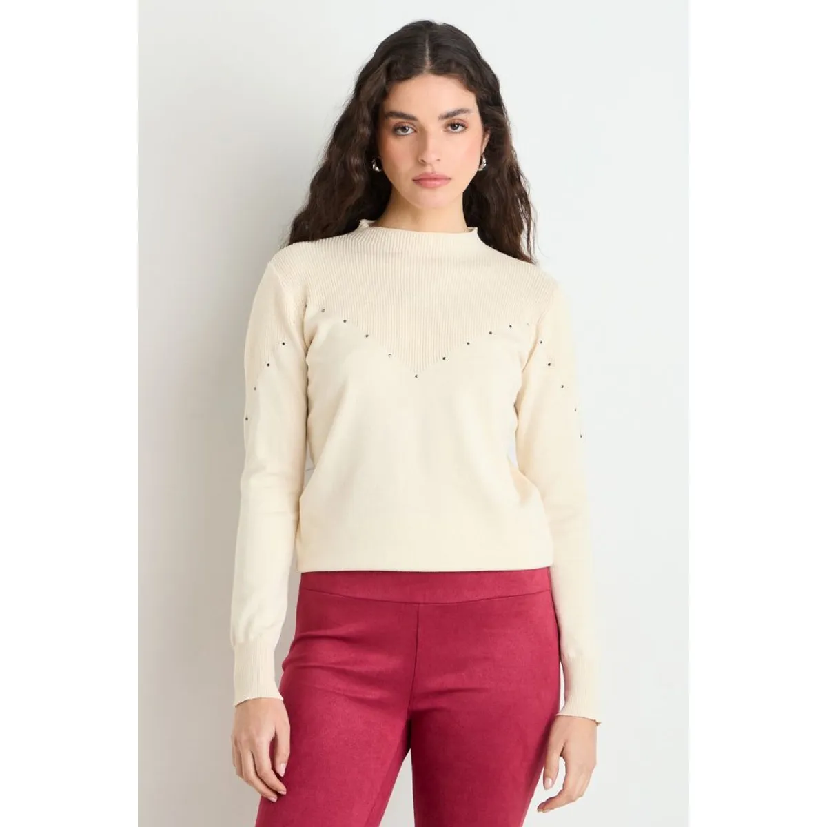 ASH - Sweater Crudo Mujer Ash