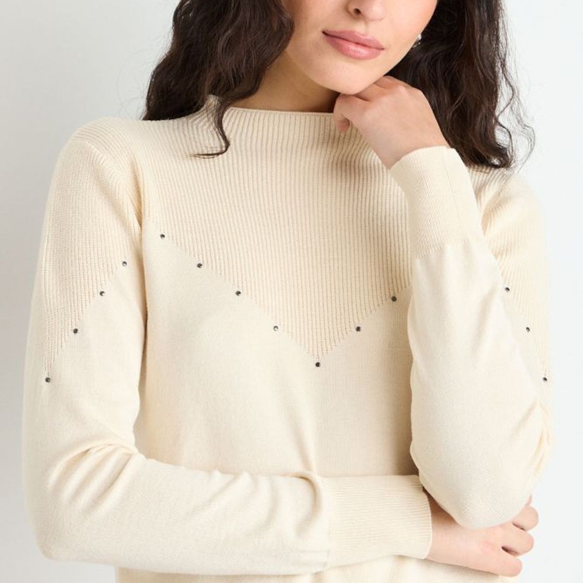 ASH - Sweater Crudo Mujer Ash