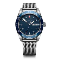 Reloj Swiss Army Azul Correa de Acero