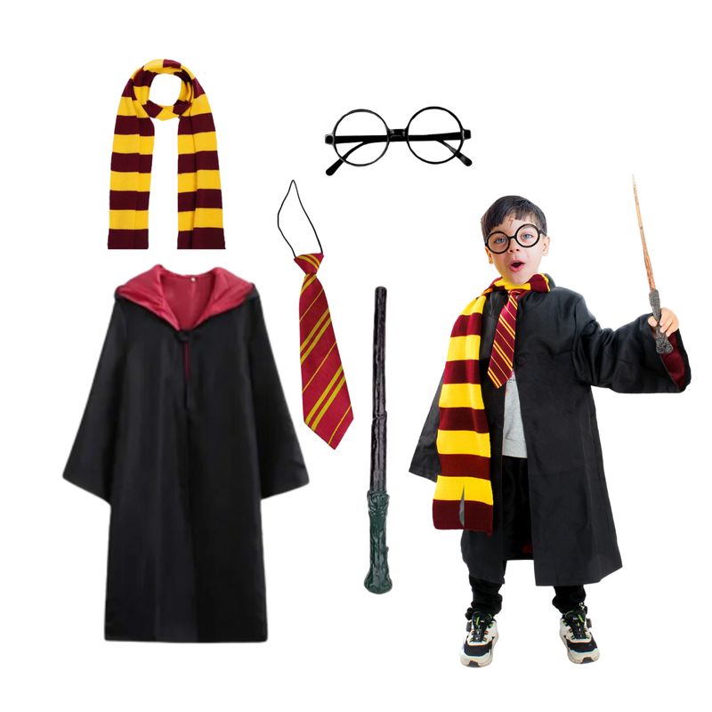 TODODISFRACESCHILE - Aprendiz de mago Disfraz Cosplay Niños