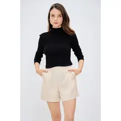 IO - Sweater Negro Mujer