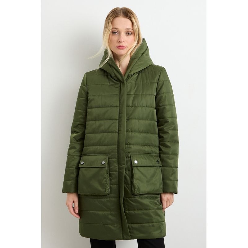 ASH - Parka Verde Musgo Mujer Ash