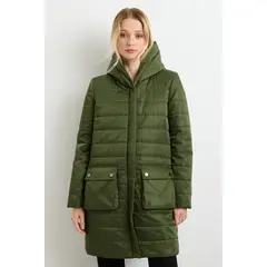 ASH - Parka Verde Musgo Mujer