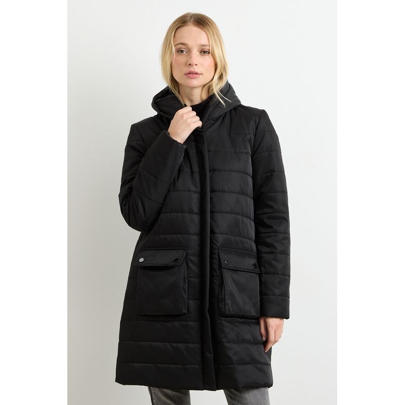 ASH - Parka Negro Mujer Ash