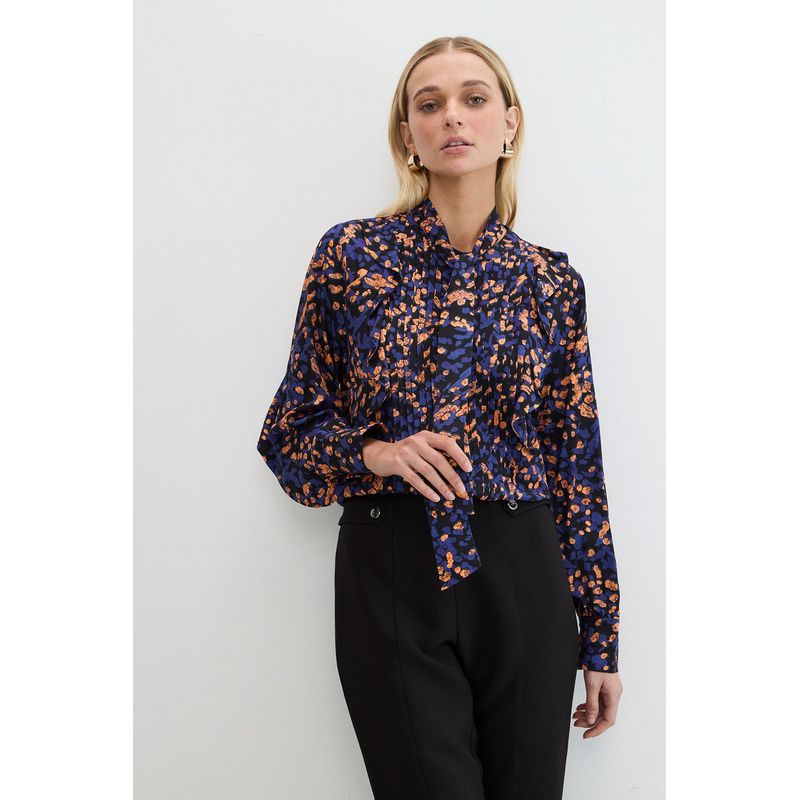 ASH - Blusa Manga Larga Negro Mujer Ash