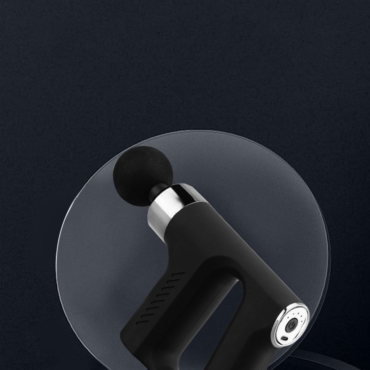 GENERICO - Masajeador Muscular Fascial Gun 5 Velocidades Color Gris