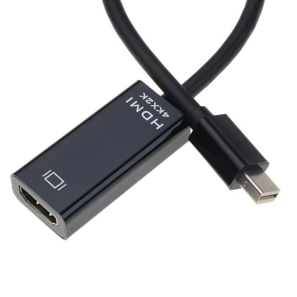 GENERICO - CABLE MINI DISPLAY PORT A HDMI HEMBRA, 4K 1,8 METROS