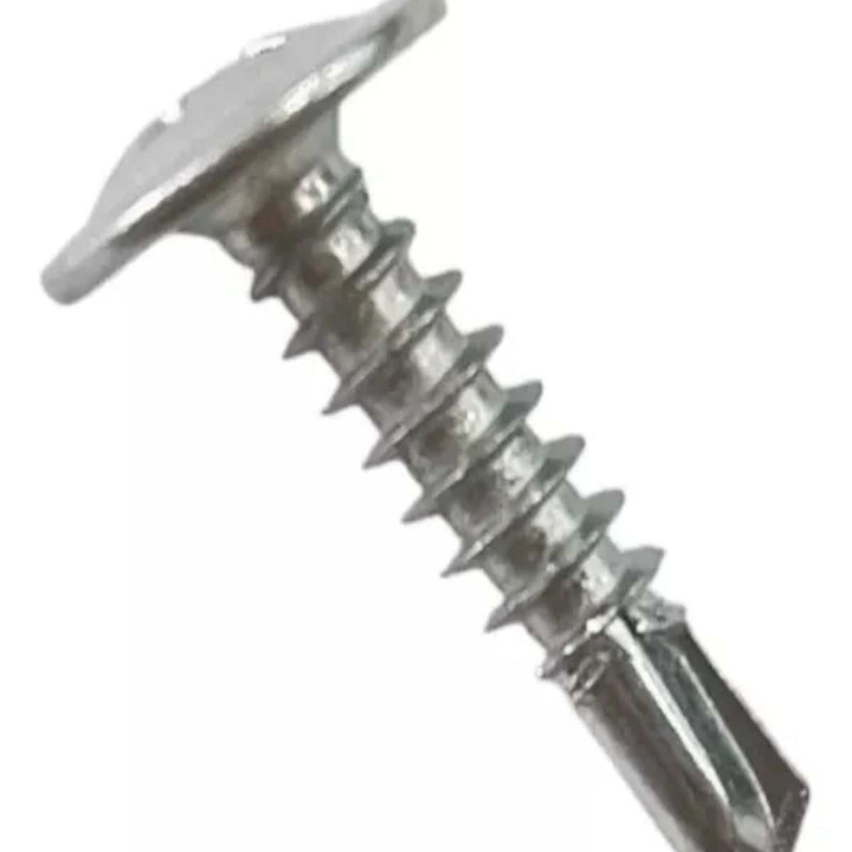GENERICO - Tornillo Cabeza De  Lenteja 8X3/4 Punta Broca 100 Und