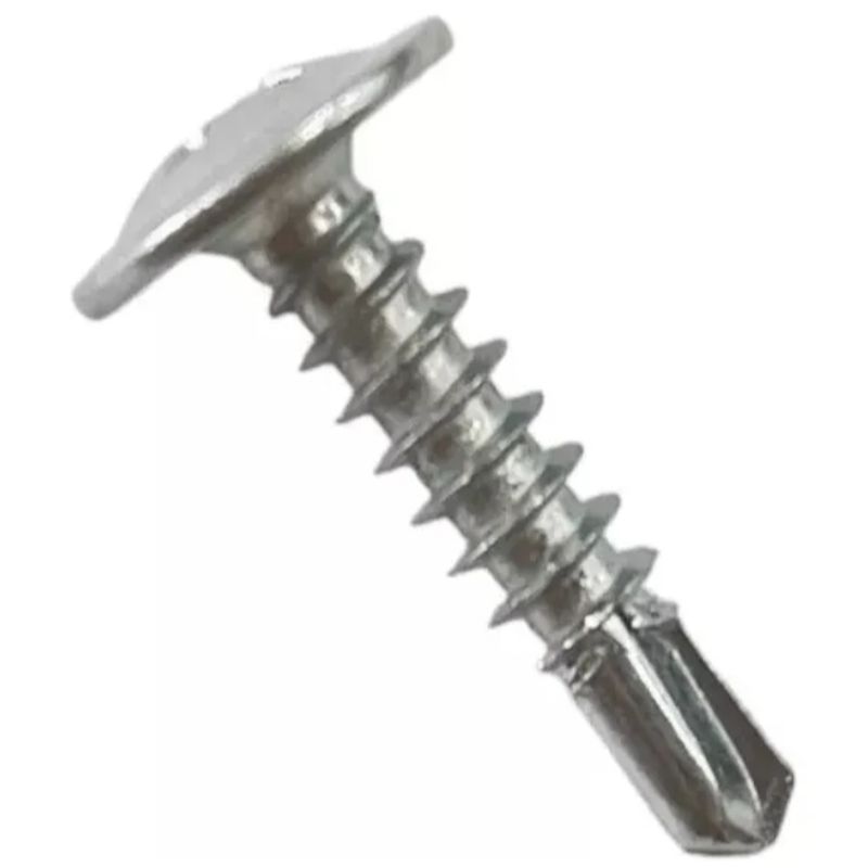 GENERICO - Tornillo Cabeza De  Lenteja 8 X 3/4 Punta Broca 100 Und