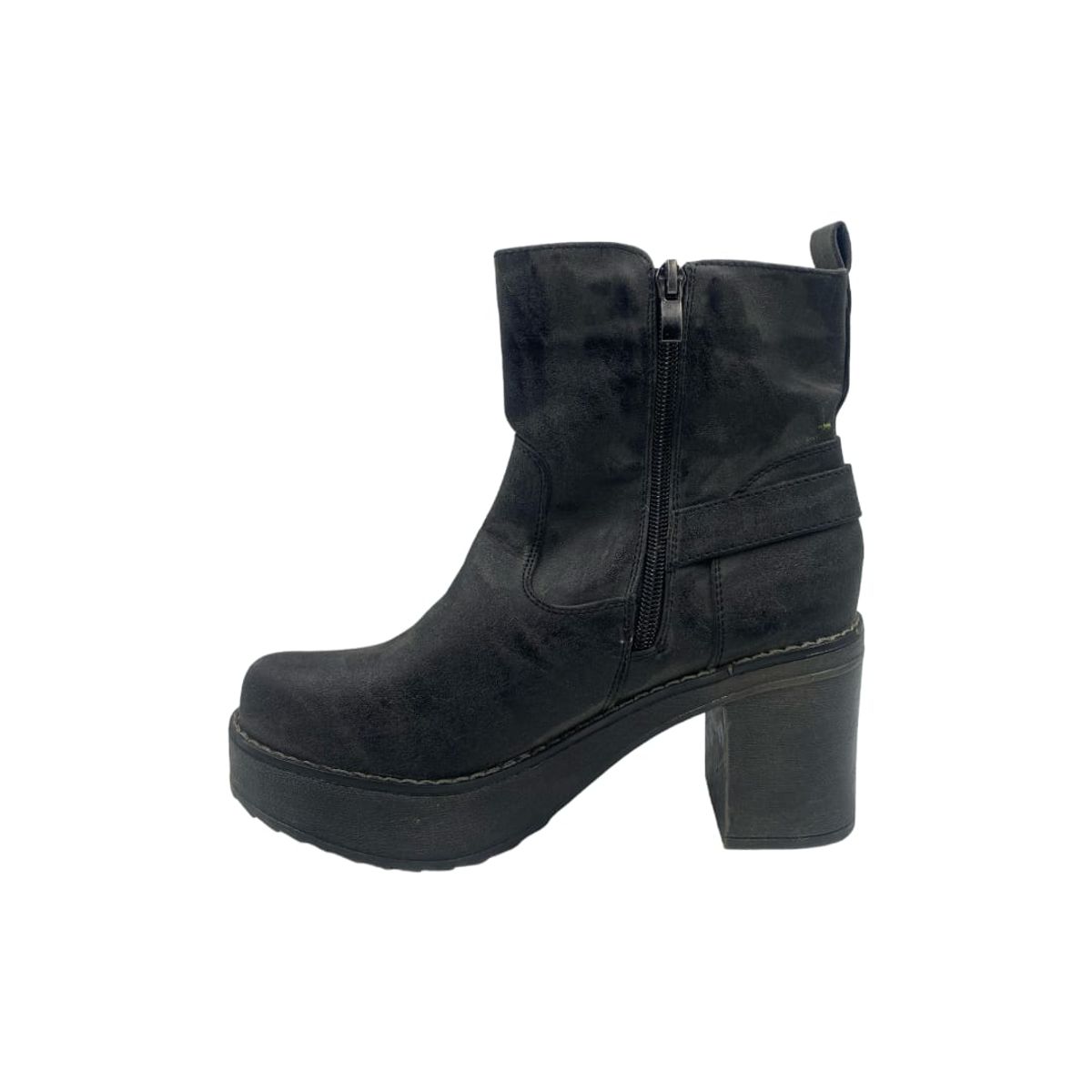 HERIEL - Botin Negra Plataforma Mujer