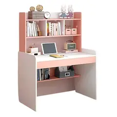 GENERICO - Escritorio De Estudio Para Niñas, De Madera, Con estantería 100 x 48 x 80 cm