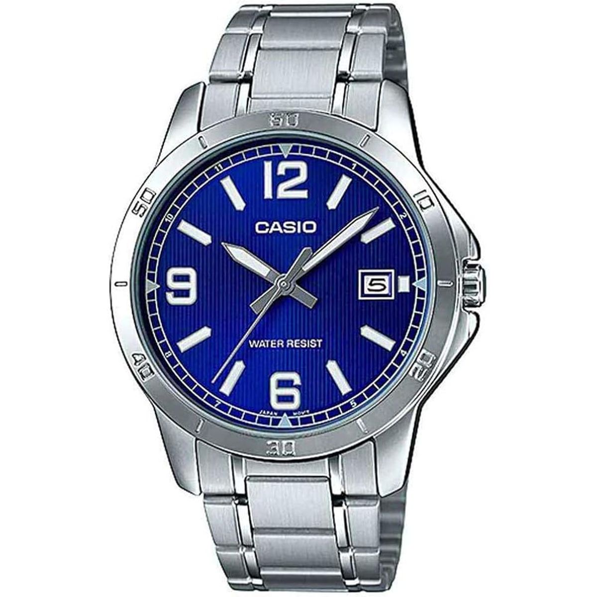 CASIO - RELOJ CASIO MTPV004D-2BU HOMBRE METAL ANALOGO