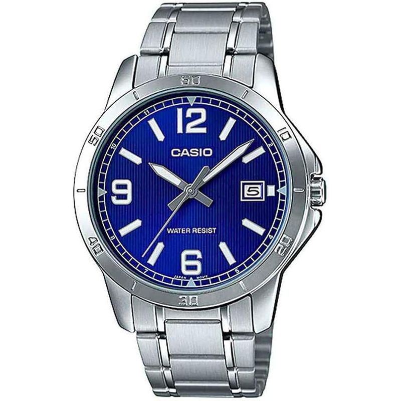 CASIO - RELOJ CASIO MTPV004D-2BU HOMBRE METAL ANALOGO