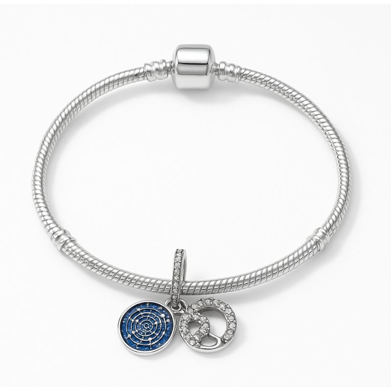 GENERICO - Pulsera con charm Arbol Familiar