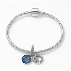 GENERICO - Pulsera con charm Arbol Familiar