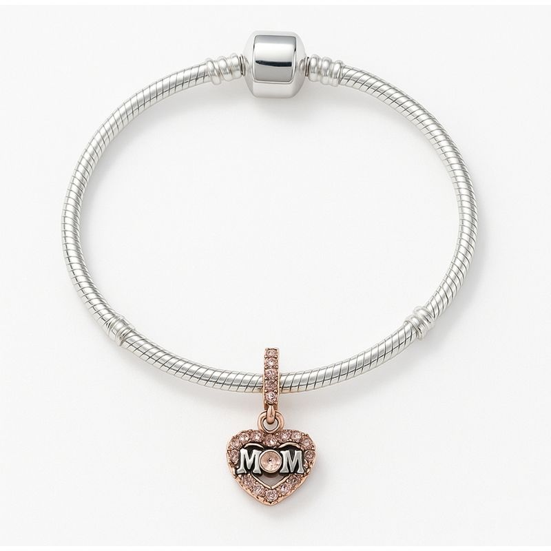 GENERICO - Pulsera con Charm MOM