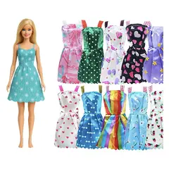 HENNE CLOTHING - Ropa para muñeca - 10 vestidos - para Barbie y otras