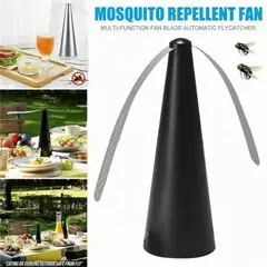 GENERICO - Abanico Ventilador Repelente De Moscas Insectos Automatico