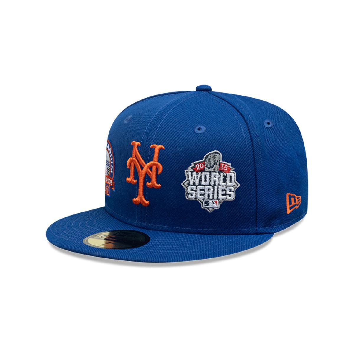 NEW ERA - Gorra 59Fifty New York Mets MLB Many Patch Azul