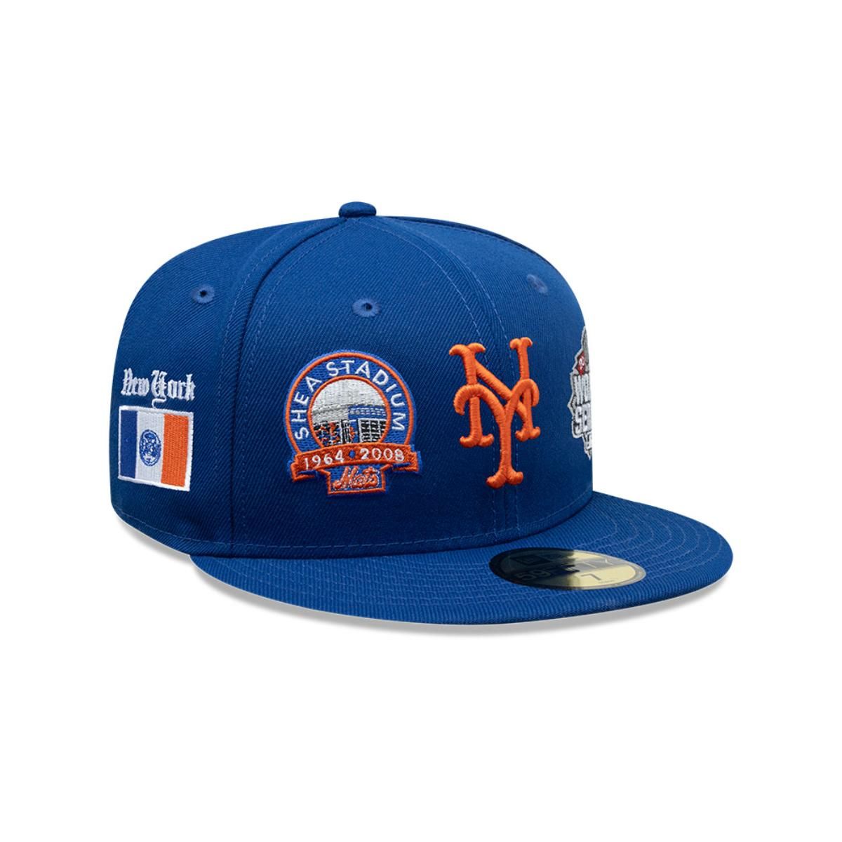 NEW ERA - Gorra 59Fifty New York Mets MLB Many Patch Azul