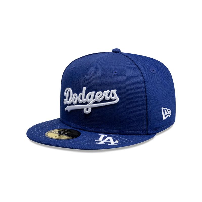 NEW ERA - Gorra 59Fifty Los Angeles Dodgers MLB Visor Logo Black