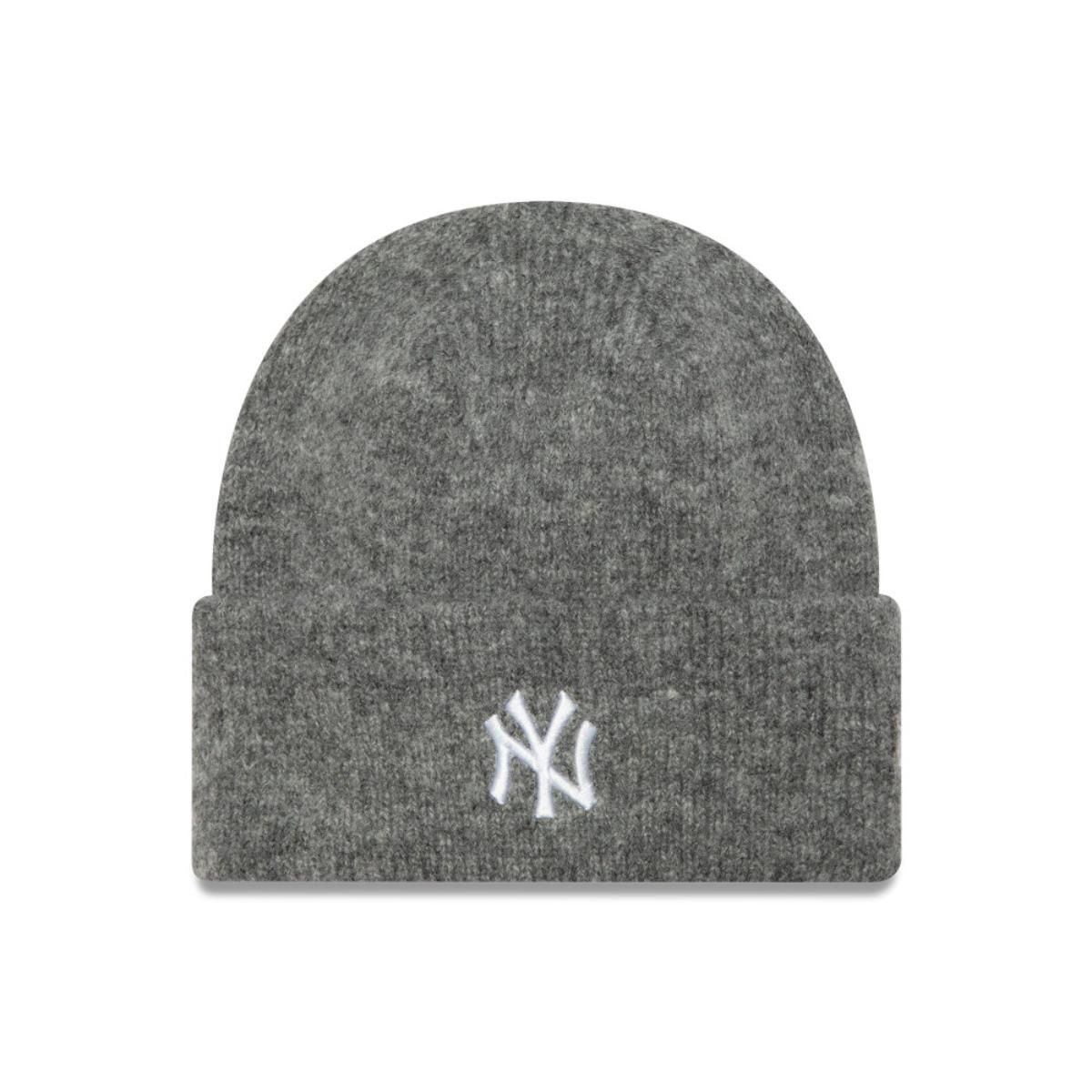 NEW ERA - Knit New York Yankees MLB Wide Cuff Beanie Grey Woman