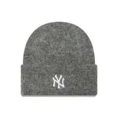 NEW ERA - Knit New York Yankees MLB Wide Cuff Beanie Grey Woman