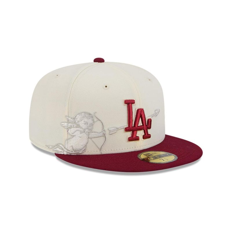 NEW ERA - Gorra 59Fifty Los Angeles Dodgers MLB Cherub White