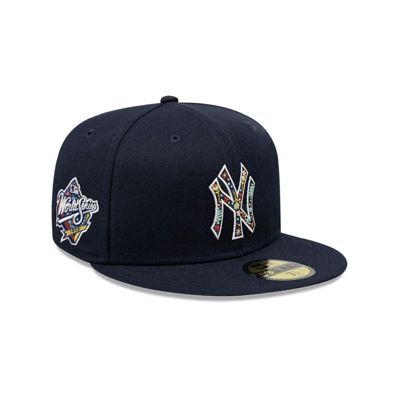 NEW ERA - Gorra 59Fifty New York Yankees MLB Floral Infilled Navy