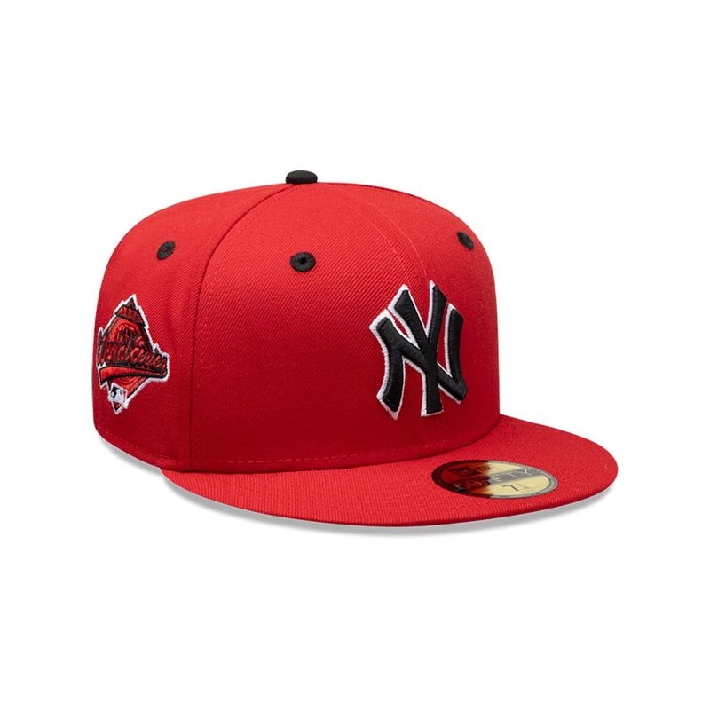 NEW ERA - Gorra 59Fifty New York Yankees MLB Scarlet Patch Red