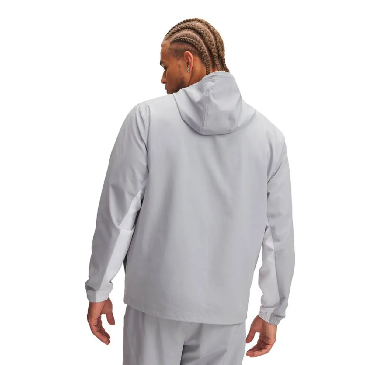 UNDER ARMOUR - Cortaviento Lifestyle para hombre Rival Woven Gris UNDER ARMOUR