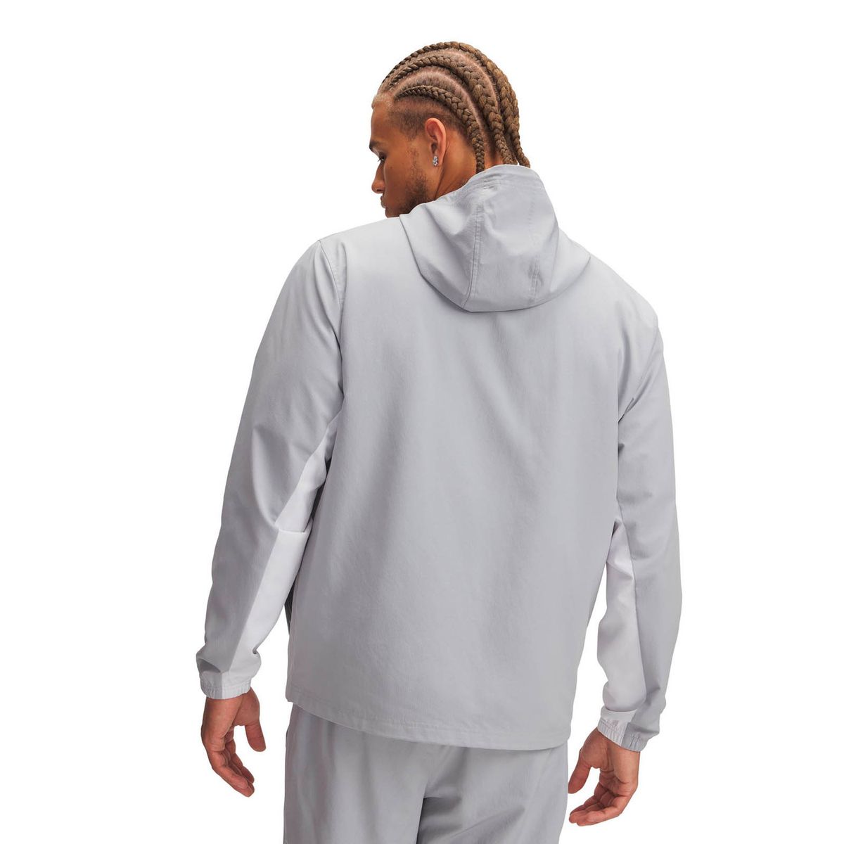 UNDER ARMOUR - Cortaviento Lifestyle para hombre Rival Woven Gris UNDER ARMOUR