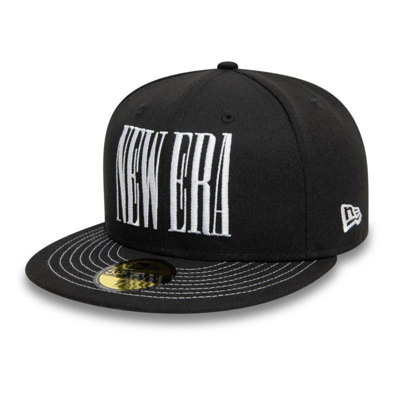 NEW ERA - Gorra 59Fifty New Era Brand Wordmark Black