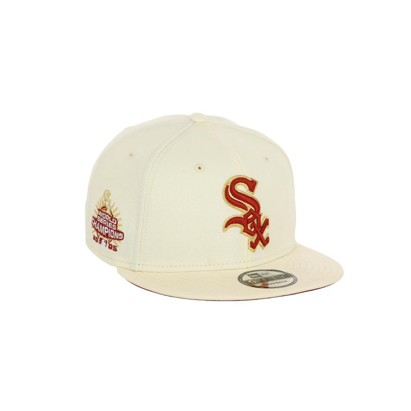 NEW ERA - Gorra 9Fifty Chicago White Sox MLB Chrome H Red White