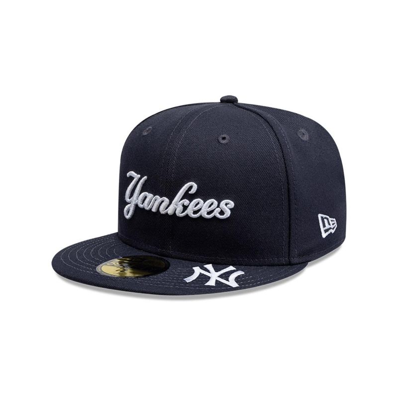 NEW ERA - Gorra 59Fifty New York Yankees MLB Visor Logo Black