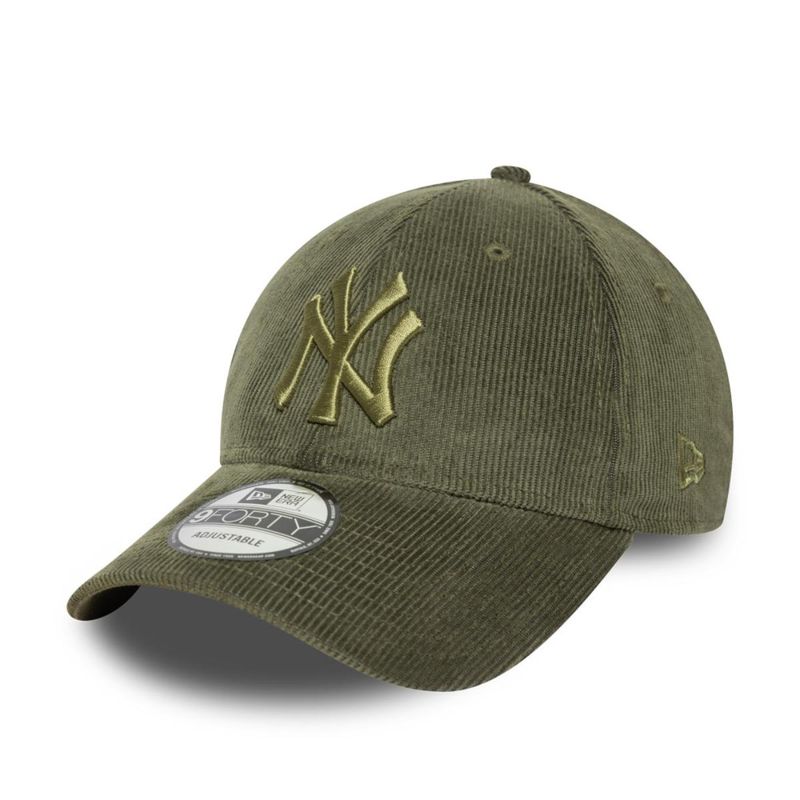 NEW ERA - Gorra 9Forty New York Yankees MLB Two Tone Cord Dark Green