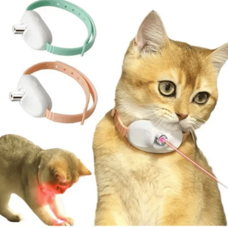 GENERICO - Collar laser Gato Juguete Interactivo