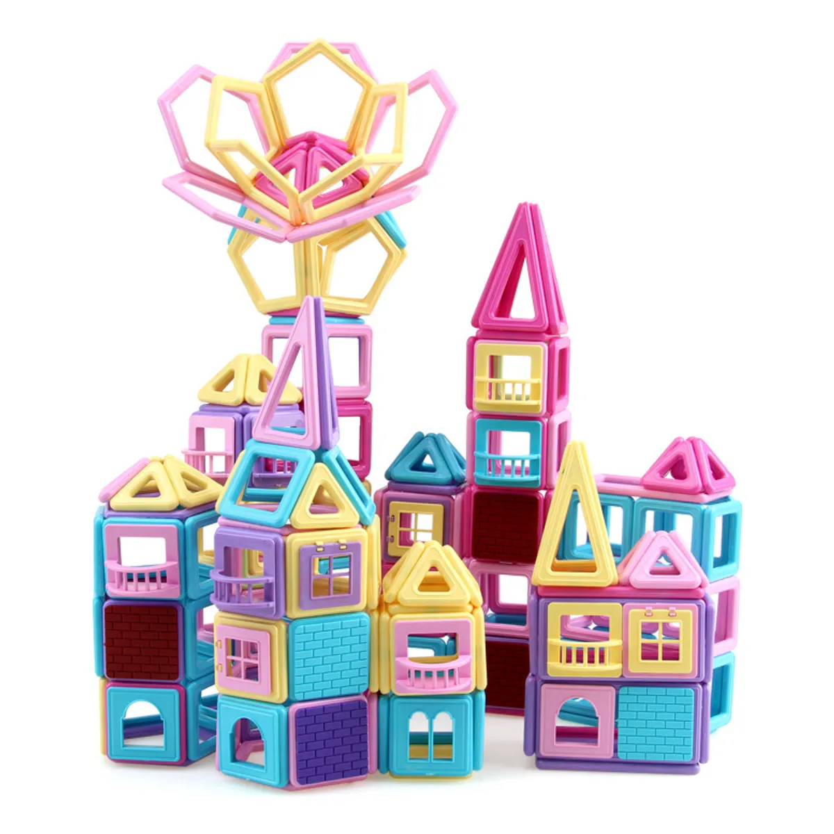 GENERICO - Juguetes de Bloques de Construcción Magnéticos 40 Piezas