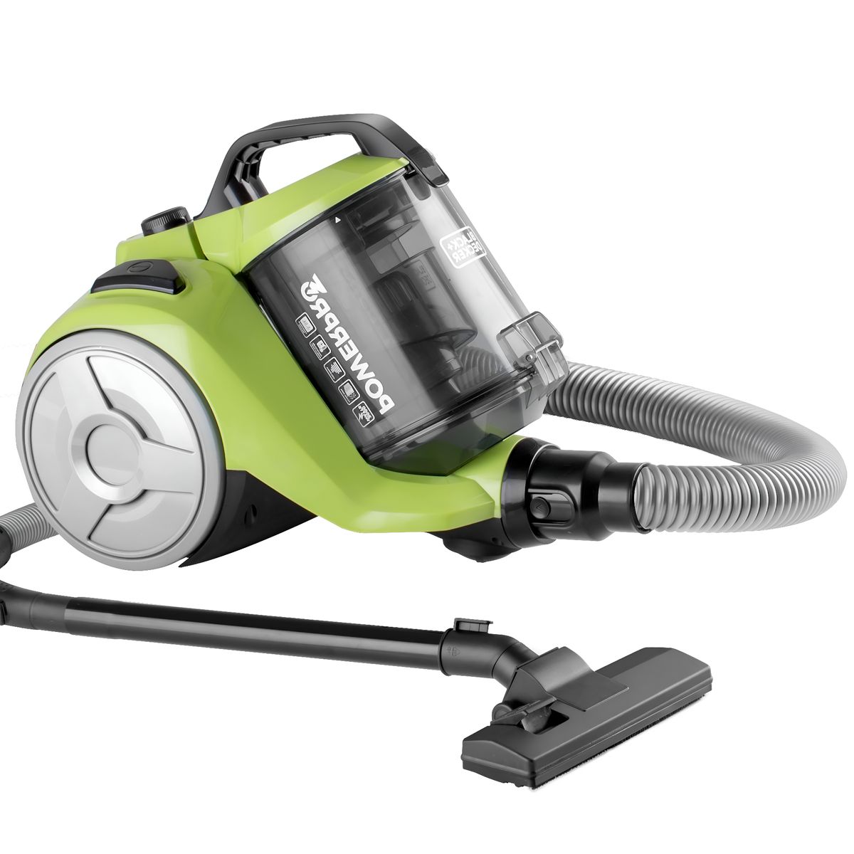 BLACK+DECKER - Aspiradora Black+Decker 2000W Power Pro Filtro Hepa VCBD8530
