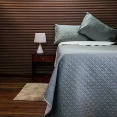 TEXTIL RANCO - Quilt Ultra Soft Reversible SUPER KING Algodón Poliéster