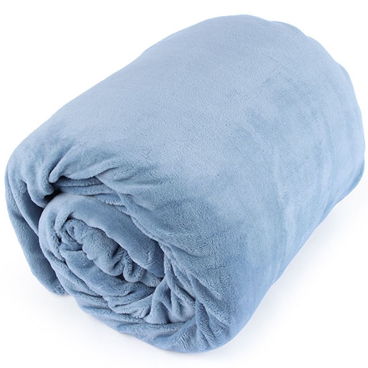 GENERICO - Frazadas Sherpa Microfibra 2 Plazas Manta De Chiporro Celeste