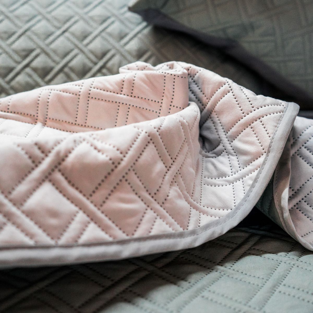 TEXTIL RANCO - Quilt Ultra Soft Reversible Textil Ranco KING  Algodón Poliéster