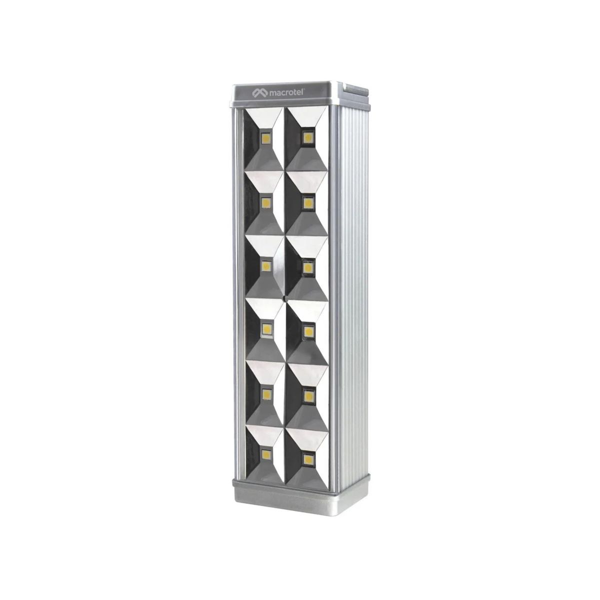 MACROTEL - Lampara De Emergencia 12LED 150lm 3W Recargable Macrotel