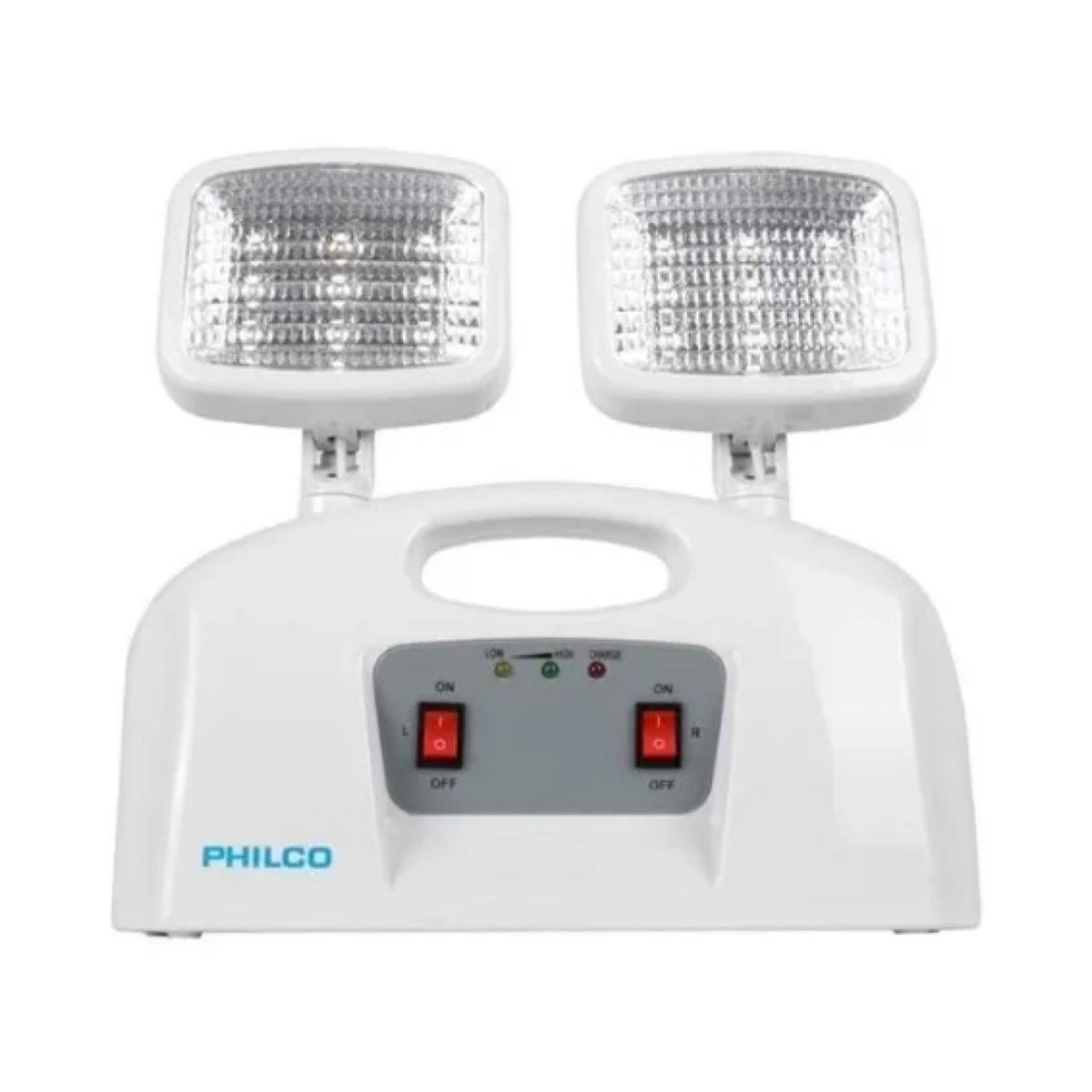 PHILCO - Lampara De Emergencia 2 Focos 18LED Blanco AT58 Philco