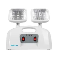 PHILCO - Lampara De Emergencia 2 Focos 18LED Blanco AT58