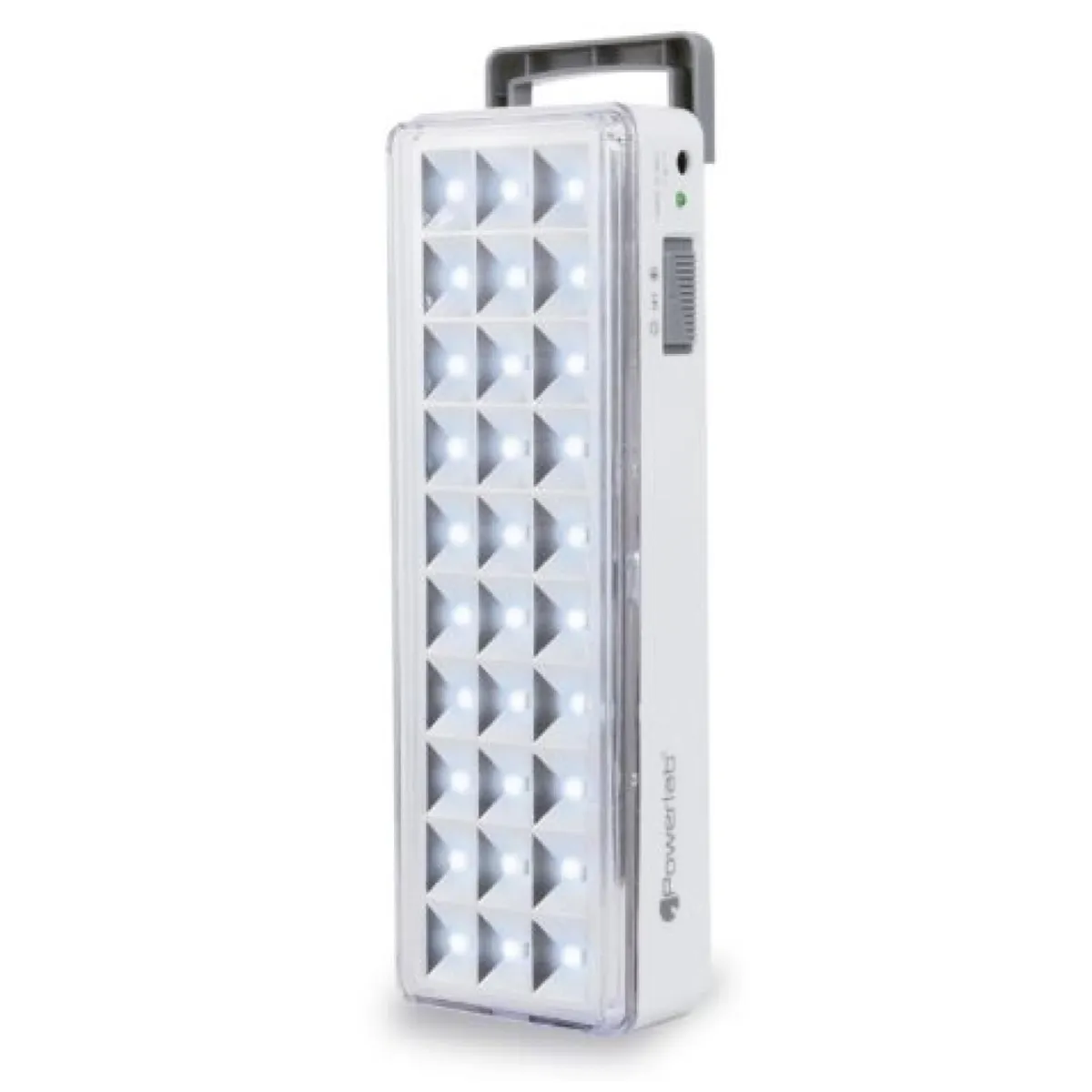 POWERLAB - Lampara De Emergencia 30LED 120lm 5W Blanco 7258 Powerlab
